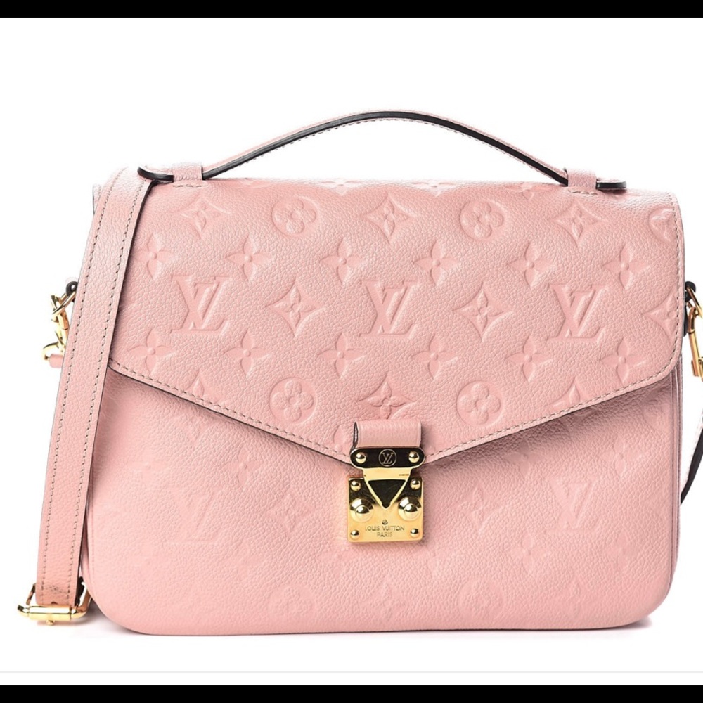 Authentic Empreinte Pochette Metis Rose Poudre